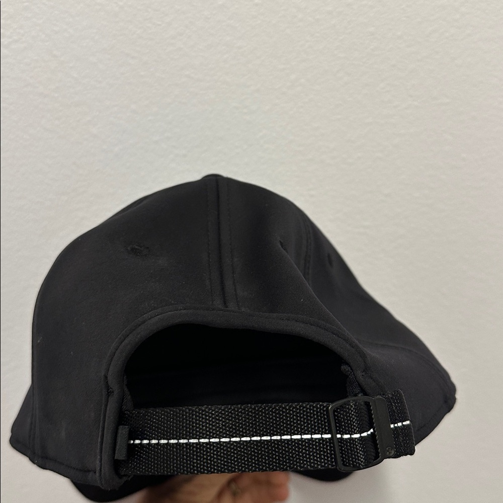 Lululemon Baller Hat Squad Black White Textured Logo Baseball Cap - Picture 6 of 7